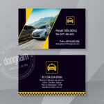 Mẫu card visit taxi và mẫu card visit cho thuê xe du lịch đẹp bạn nên tham khảo