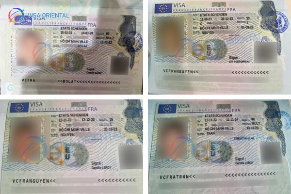 Hình ảnh visa du lịch Pháp