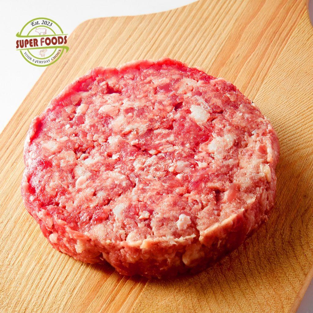 Nhân hamburger bò Mỹ chứa nhiều protein, sắt, vitamin tốt cho sức khỏe