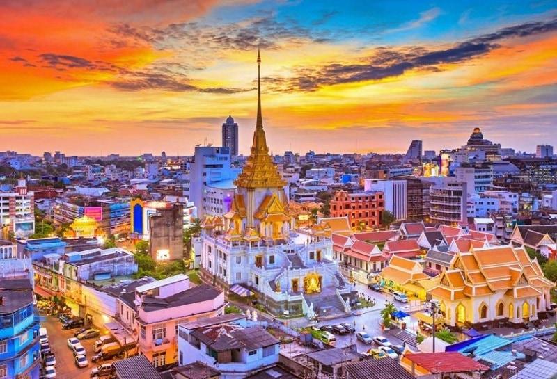 Thành phố du lịch của Thái Lan, thủ đô Bangkok