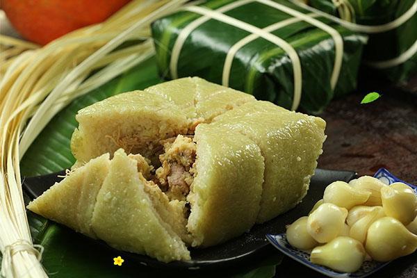 Bánh chưng món ngon ngày tết miền bắc