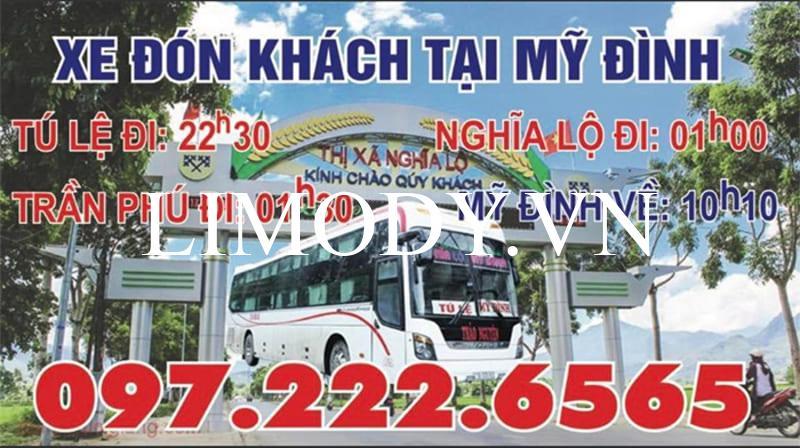 Nhà xe khách Thảo Nguyên Nghĩa Lộ - Mỹ Đình