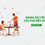 Kế hoạch tổ chức đám cưới file Excel chi tiết nhất