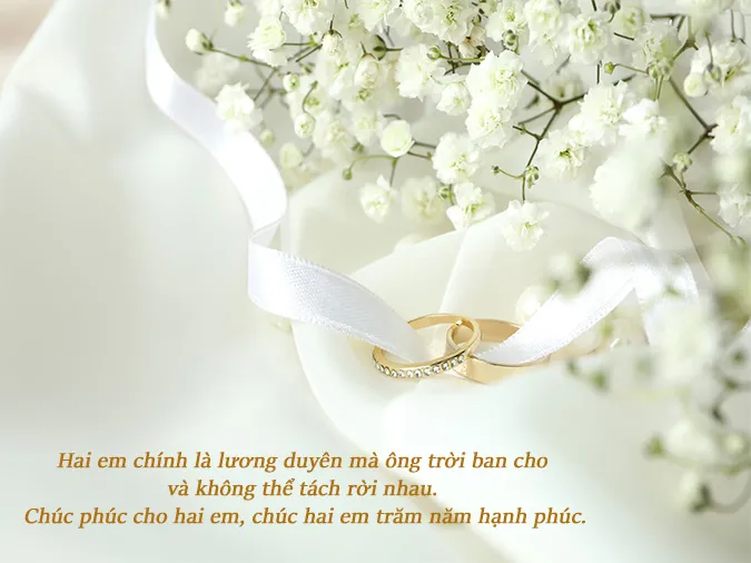 Chúc mừng đám cưới em gái