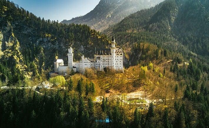 Lâu đài Neuschwanstein ở Đức