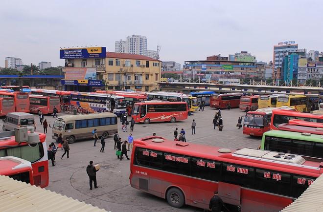 xe khách - phương tiện di chuyển đến cô tô