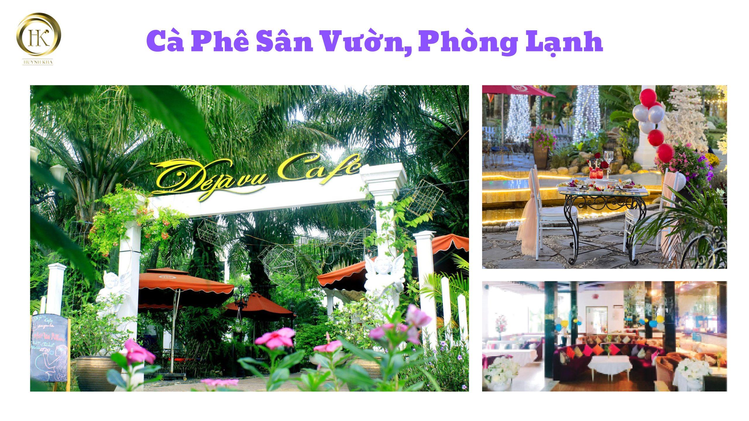 Khu cà phê sân vườn