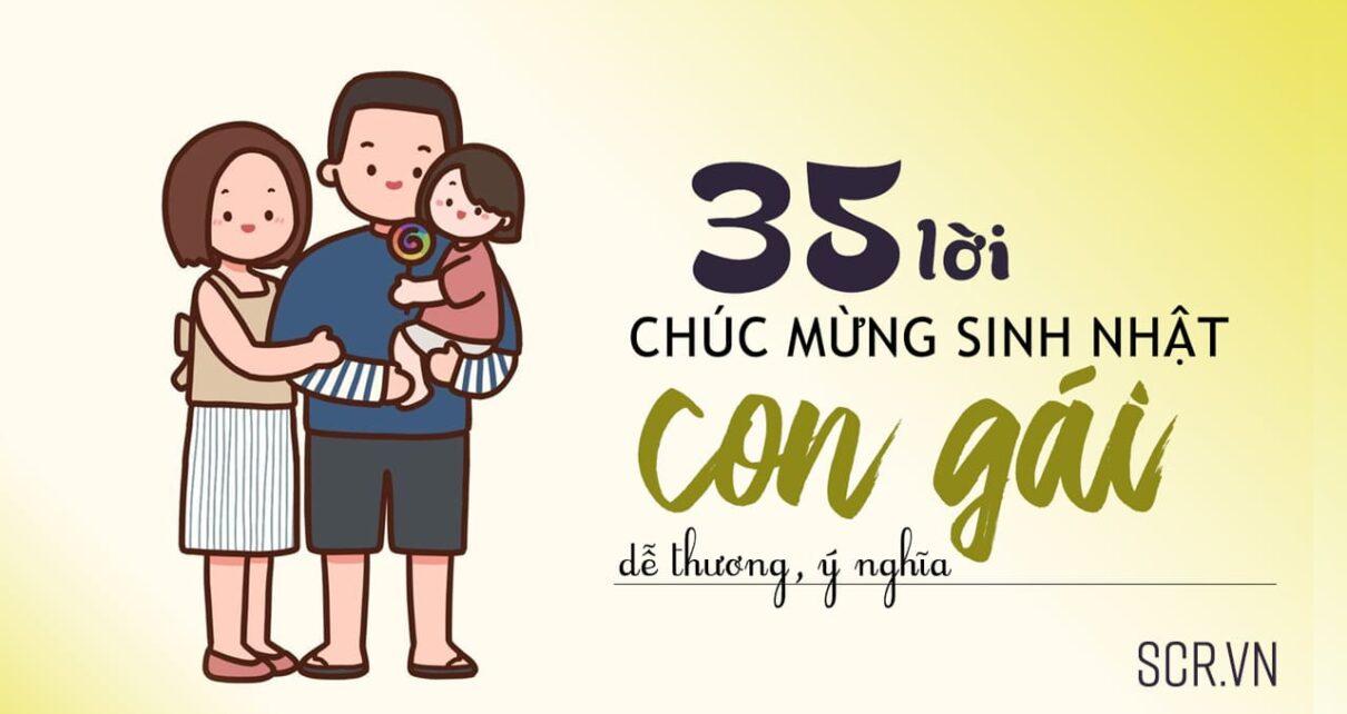 Lời Chúc Mừng Sinh Nhật Con Gái 18 Tuổi