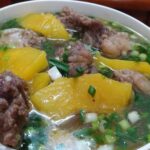 Cách làm món canh xương bò hầm đu đủ thơm ngon, bổ dưỡng